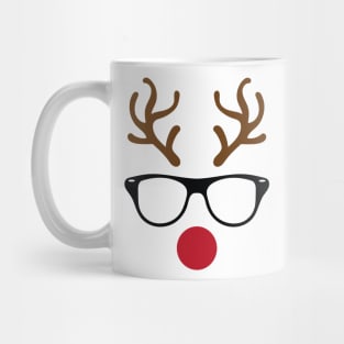 Rudolf Face Mug